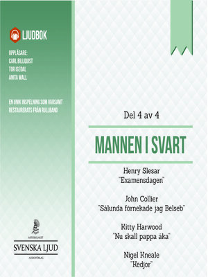 cover image of Mannen i Svart Mannen i Svart, Del 4